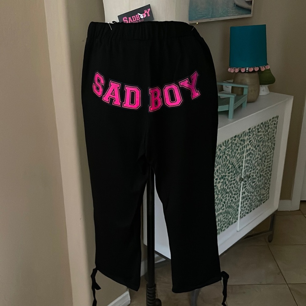 Trisha Paytas Black Pants Swea